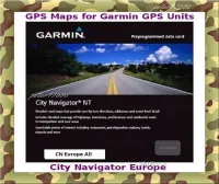 GPS Maps of Europe for Garmin Devices - On Micro Sd Card
